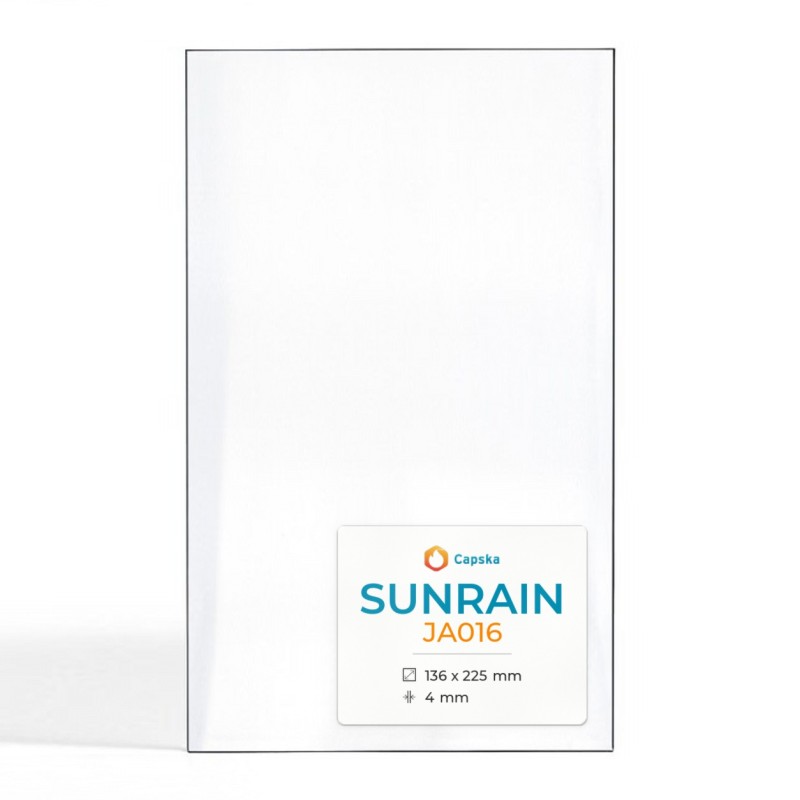 Vitre Sunrain JA016 - Verre Rectangle pour poêle à bois