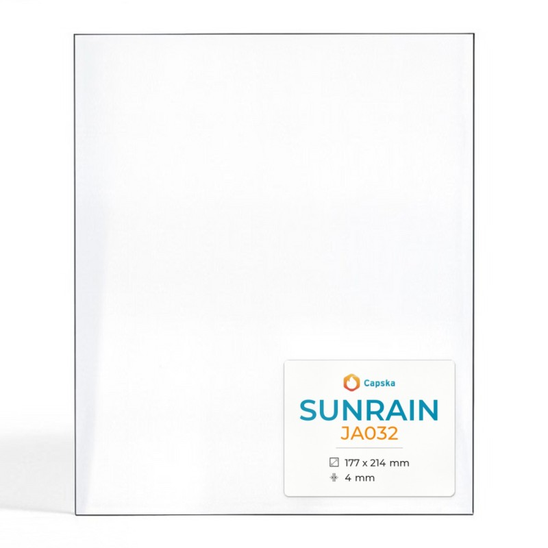 Vitre Sunrain JA032 - Verre Rectangle pour poêle à bois