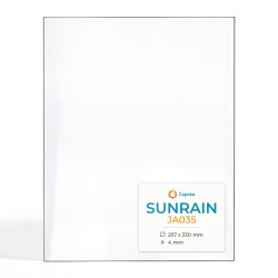 Sunrain JA035 Glas - Rechteck Kaminglas für Kaminofen