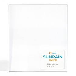 Sunrain JA060 Glas - Rechteck Kaminglas für Kaminofen