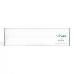 Jetwin JIG Glas - Rechteck Kaminglas für Kaminofen