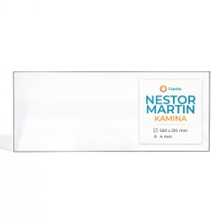 Nestor Martin KAMINA Glas - Rechteck Kaminglas für Kaminofen