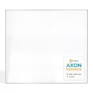 Vitre pour poêle à bois Axon Keswick - Verre Rectangle