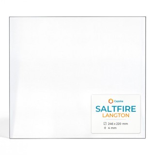 Vitre Saltfire LANGTON - Verre Rectangle pour poêle à bois