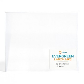 Evergreen LARCH MK2 Glas - Rechteck Kaminglas für Kaminofen