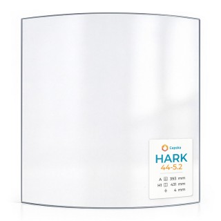 Vetro Hark 44-5.2 - Vetro Curvo per stufa a legna