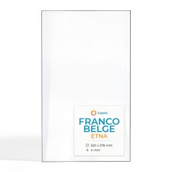 Vitre Franco Belge ETNA - Verre Rectangle pour poêle à bois