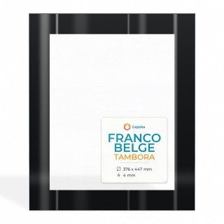 Vetro Franco Belge TAMBORA - Vetro Rettangolo Serigrafato per stufa a legna
