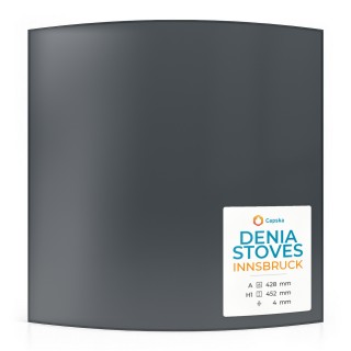 Denia Stoves INNSBRUCK Glass - ROBAX NightFlame® Technology