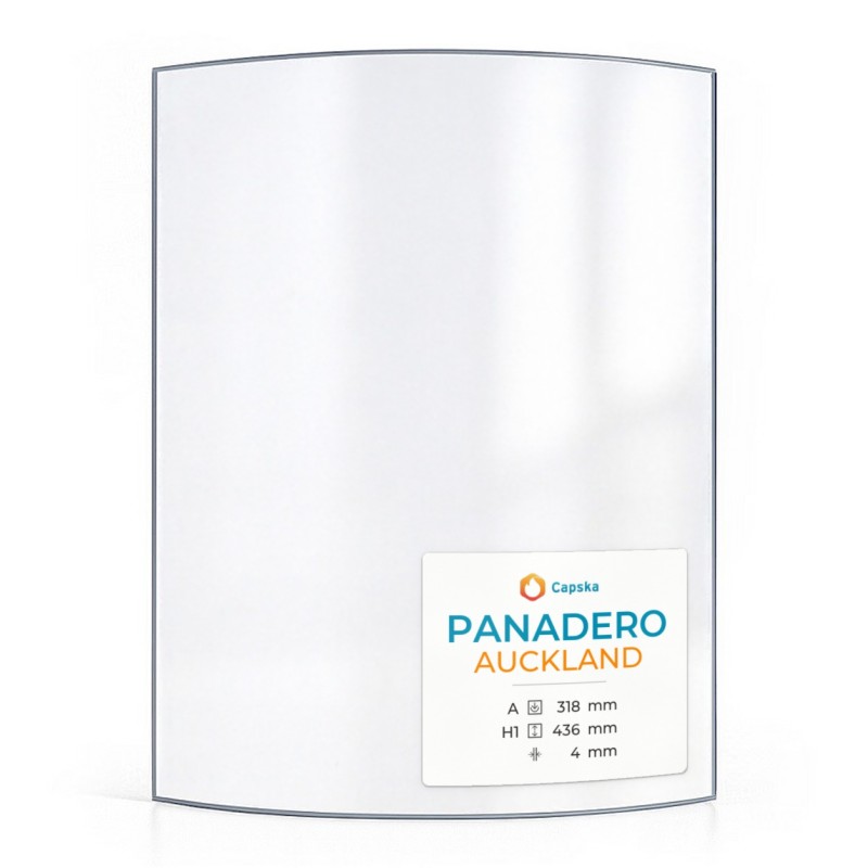 Panadero AUCKLAND Glass - Curved Glass Panel