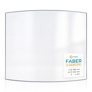 Vetro per stufa a legna Faber Ilseborg - Vetro ceramico di alta qualità - Capska