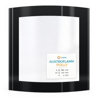 Vetro per stufa a pellet Austroflamm Polly - Vetro ceramico di alta qualità - Capska