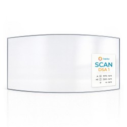 Vitre Scan DSA 1 - Verre Courbe pour insert