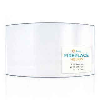 Vetro per stufa a legna Fireplace Helios - Vetro ceramico di alta qualità - Capska