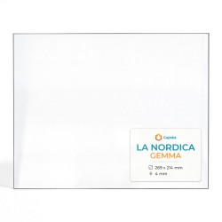La Nordica GEMMA Glas - Rechteck Kaminglas für Kaminofen