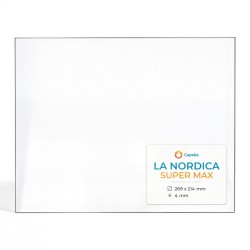 La Nordica SUPER MAX Glas - Rechteck Kaminglas für Kaminofen