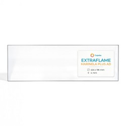 Vitre Extraflame MARINELA PLUS AD - Verre Rectangle pour poêle à granulés