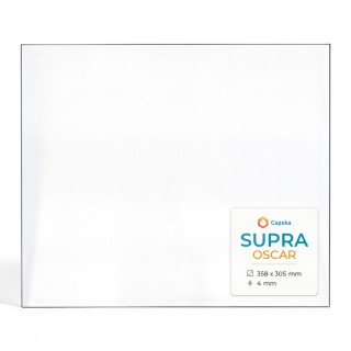 Vitre pour poêle à bois Supra OSCAR - Verre rectangle - Capska