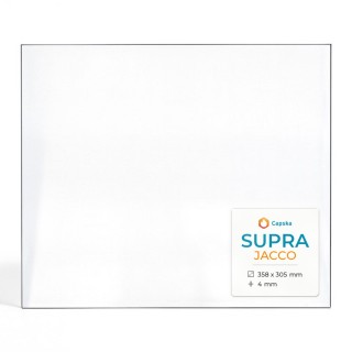 Wood Burning Stove glass for Supra Jacco - High quality ceramic glass - Capska