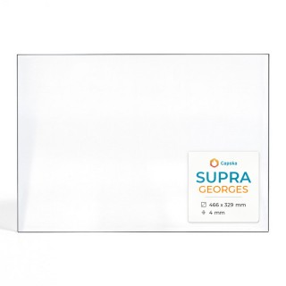 Wood Burning Stove glass for Supra Georges - High quality ceramic glass - Capska