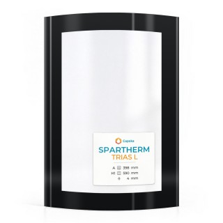 Wood Burning Stove glass for Spartherm Trias L - High quality ceramic glass - Capska