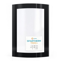 Vetro Spartherm TRIAS L - Vetro Curvo Serigrafato per stufa a legna