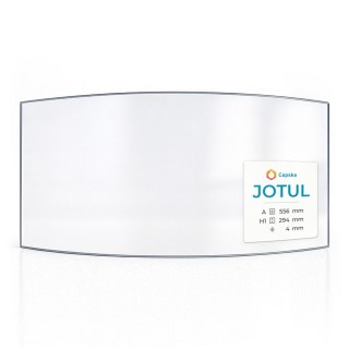 Fireplace Insert glass for Jotul I80 Mini Panorama - High quality ceramic glass - Capska