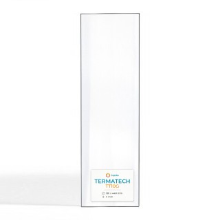 Vitre pour poêle à bois Termatech TT10G - Verre rectangle - Capska