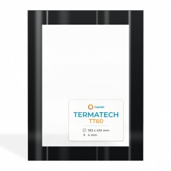 Vetro Termatech TT60 - Vetro Rettangolo Serigrafato per stufa a legna