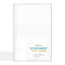 Ecoforest VIGO I (2008) Glas - Rechteck Kaminglas für Pelletofen