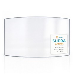 Vetro Supra SANNA - Vetro Curvo per stufa a legna