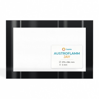 Vitre pour Austroflamm JAY (VITRE FRONTALE) - Verre rectangle - Capska