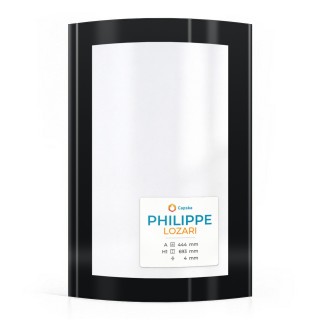 Glas für Kaminofen Philippe LOZARI - Hochwertiges Keramikglas - Capska