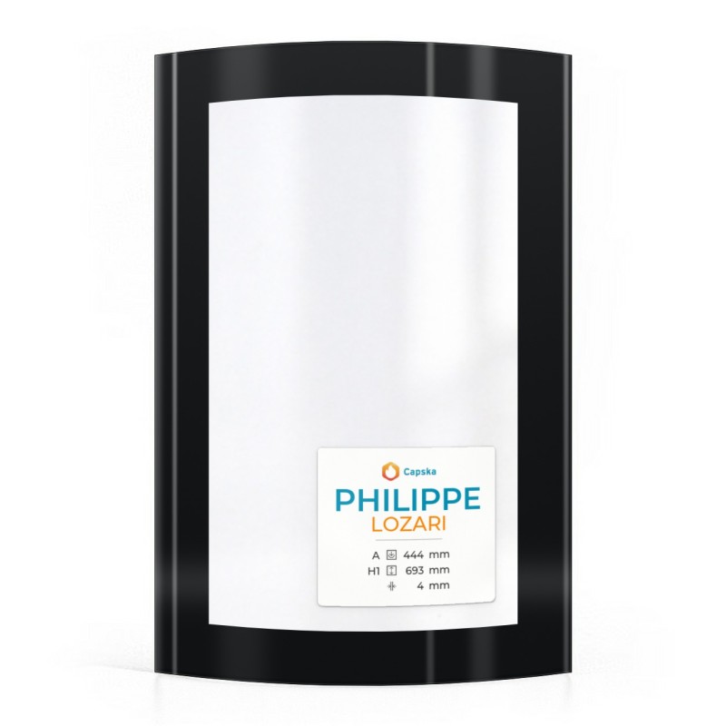 Wood Burning Stove glass for Philippe Lozari - High quality ceramic glass - Capska