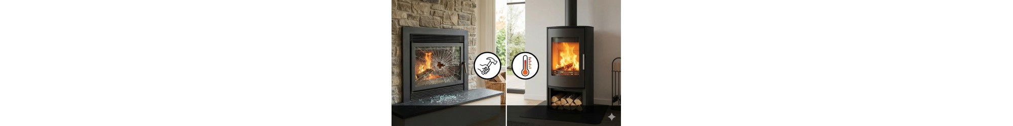 Vidre temperat o vitroceràmic: què triar per al vostre insert de llar de foc?
