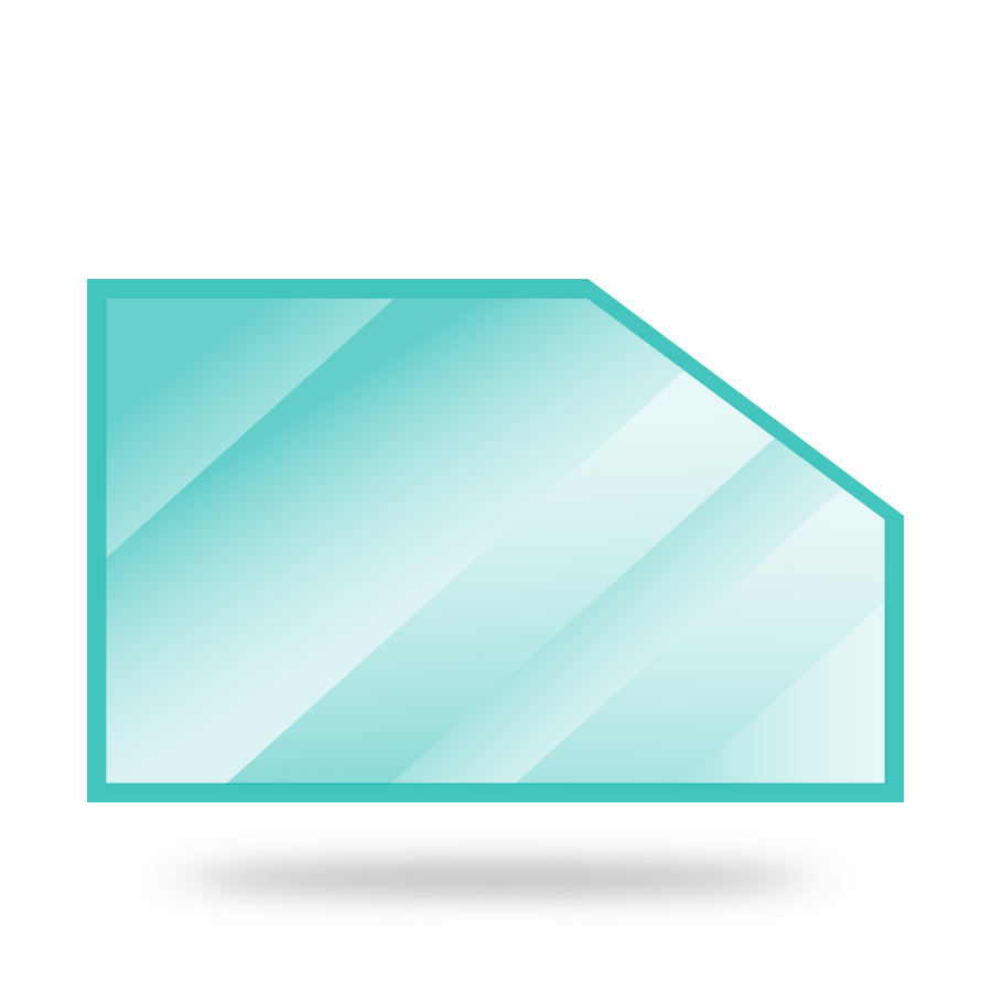 1 cut corner