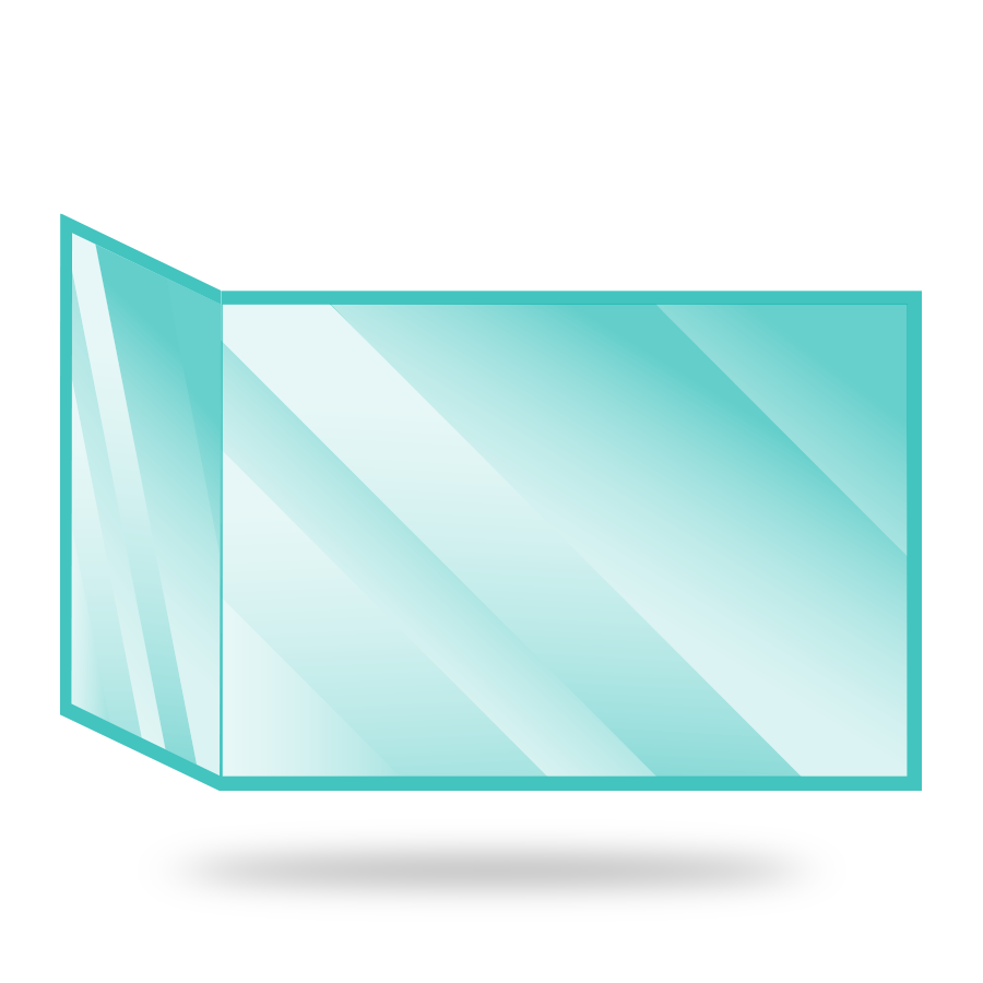 Folded panel